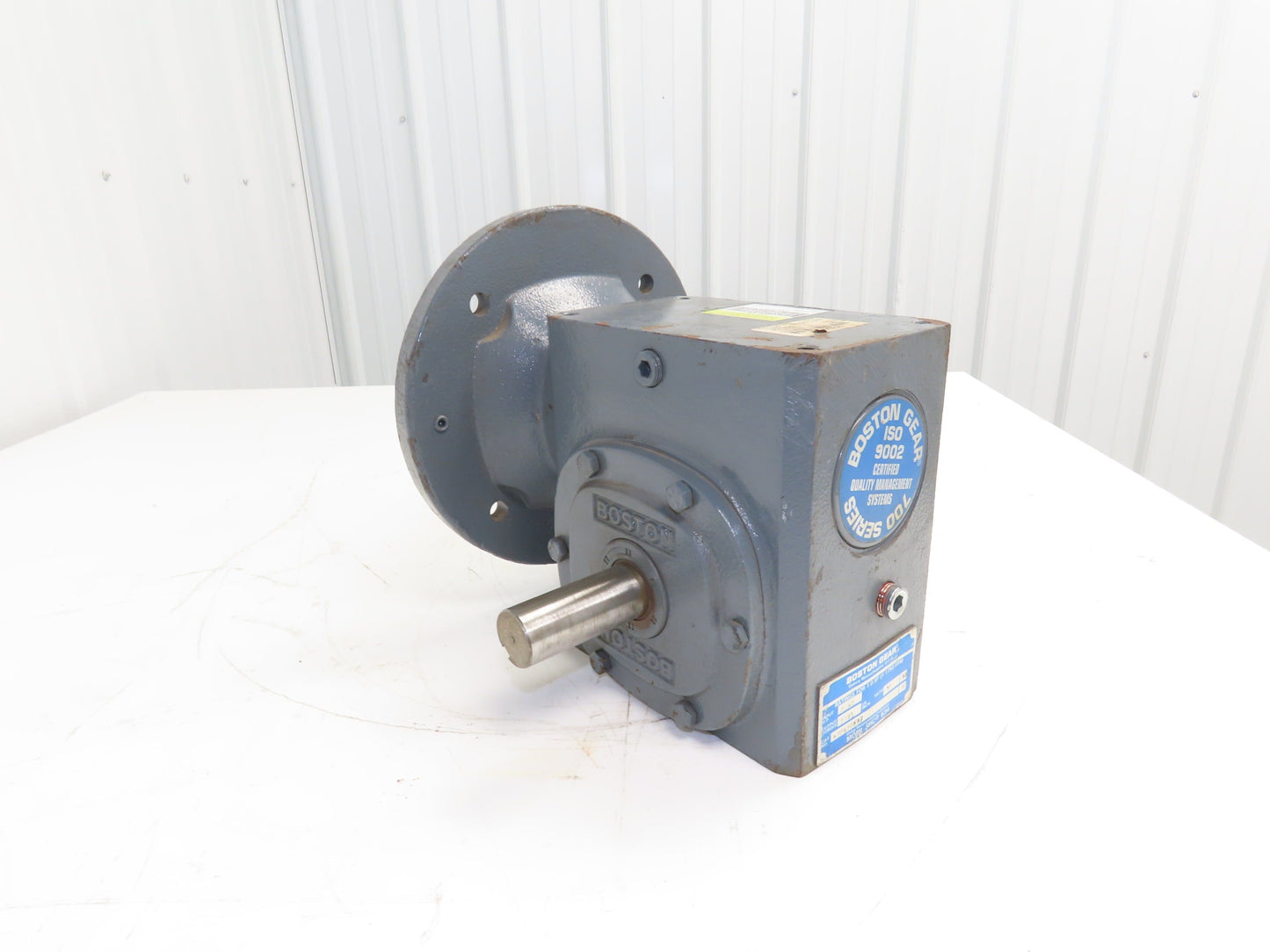 Boston Gear F72610B9J Worm Gearbox 10:1 Reducer 175rpm 3.6Hp RH 180TC Frame