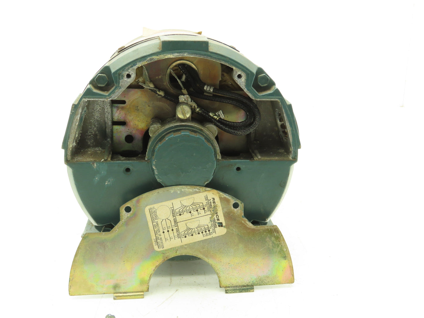 Reliance G77B6621M-WK AC Motor 1/3Hp 1800rpm 240v 3Ph FM56C Frame TE