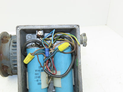 Brook Crompton AC Motor 1/4Hp 1700rpm 115v 60Hz IEC PD71FD Frame TEFC