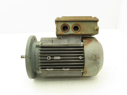 DFT08N4 AC Motor 1Hp 1700rpm 230/460v 3Ph IEC 71 Frame 12mm Shaft TEFC