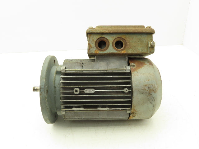 DFT08N4 AC Motor 1Hp 1700rpm 230/460v 3Ph IEC 71 Frame 12mm Shaft TEFC