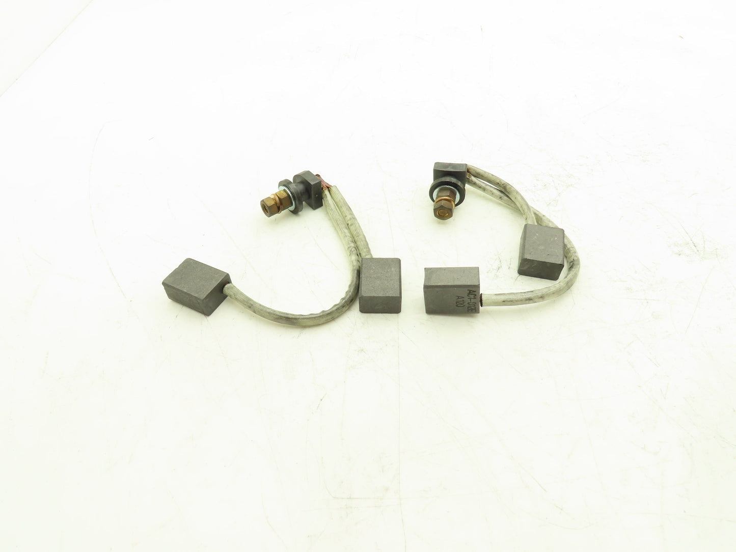 AC6-2034AS Motrec Forklift Motor Brush Kit 2-Brush with Stud 2 PC 5/8"x1"x1-1/8"