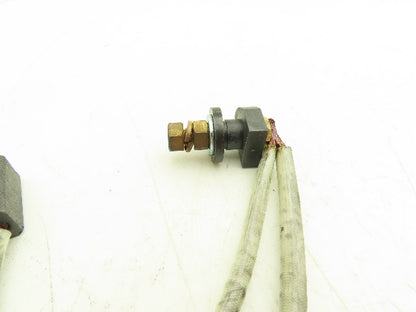 AC6-2034AS Motrec Forklift Motor Brush Kit 2-Brush with Stud 2 PC 5/8"x1"x1-1/8"