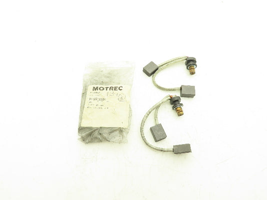 AC6-2034AS Motrec Forklift Motor Brush Kit 2-Brush with Stud 2 PC 5/8"x1"x1-1/8"