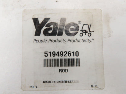 Yale 519492610 Forklift Cylinder Rod 1-3/4" Diameter 1" rod end