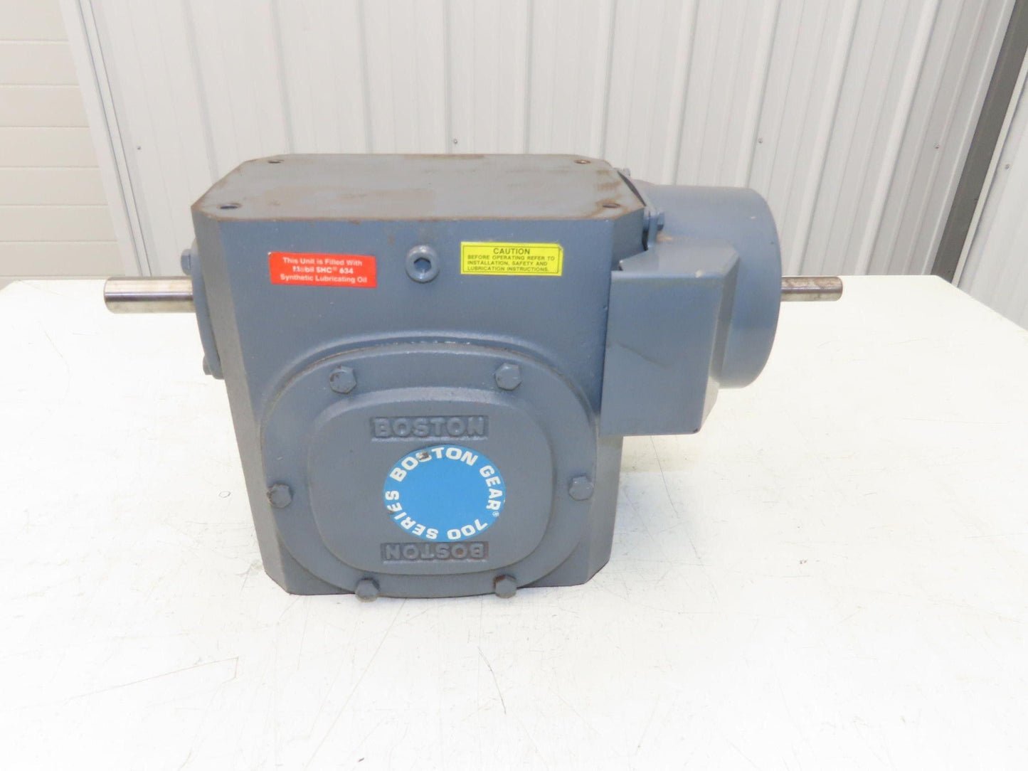 Boston Gear 73210FSGT1 Worm Gearbox 10:1 Reducer 175rpm 7Hp LH 145T Fan Cooled