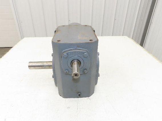 Boston Gear 73210FSGT1 Worm Gearbox 10:1 Reducer 175rpm 7Hp LH 145T Fan Cooled