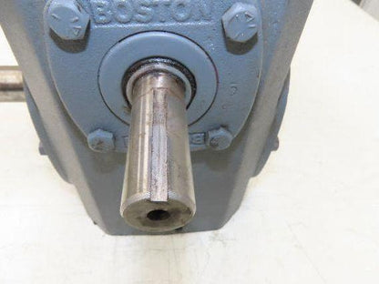 Boston Gear 73210FSGT1 Worm Gearbox 10:1 Reducer 175rpm 7Hp LH 145T Fan Cooled
