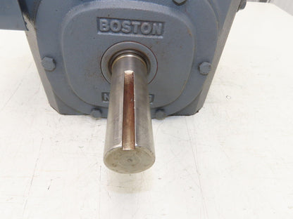 Boston Gear 73210FSGT1 Worm Gearbox 10:1 Reducer 175rpm 7Hp LH 145T Fan Cooled