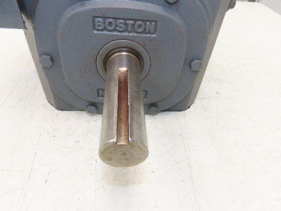 Boston Gear 73210FSGT1 Worm Gearbox 10:1 Reducer 175rpm 7Hp LH 145T Fan Cooled