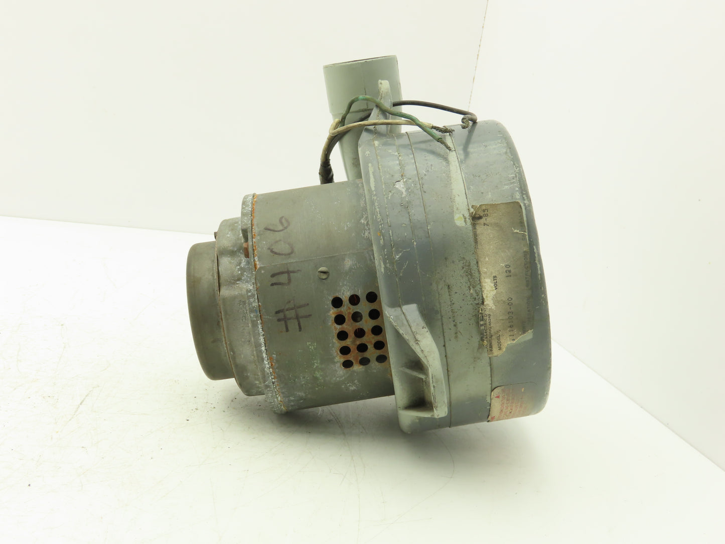 Ametek Lamb 116103-00 AC Vacuum Motor 115v 60Hz Aluminum Housing