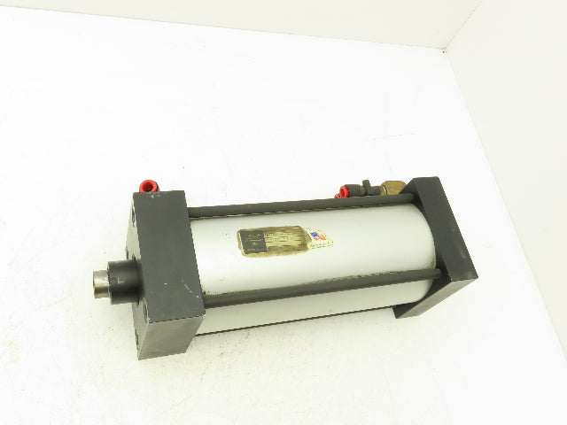 Norgren Pneumatic Air Cylinder 4" Bore 8" Stroke 250 PSI Bottom Tapped