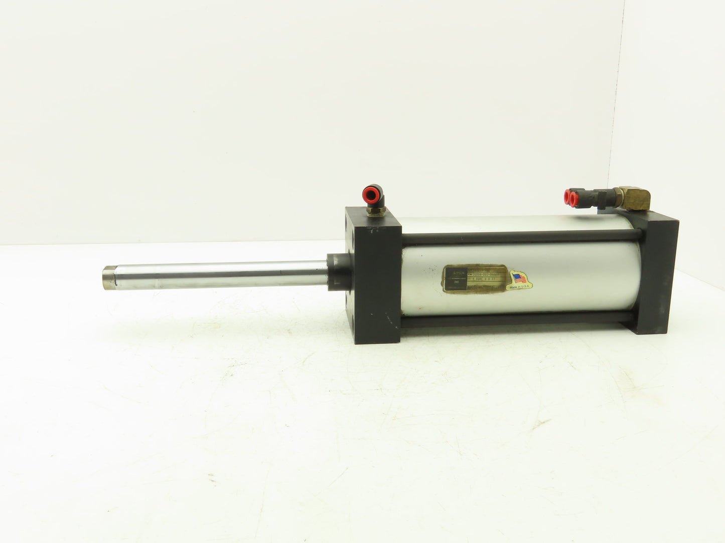 Norgren Pneumatic Air Cylinder 4" Bore 8" Stroke 250 PSI Bottom Tapped