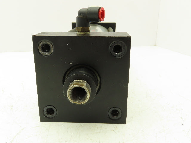 Norgren Pneumatic Air Cylinder 4" Bore 8" Stroke 250 PSI Bottom Tapped