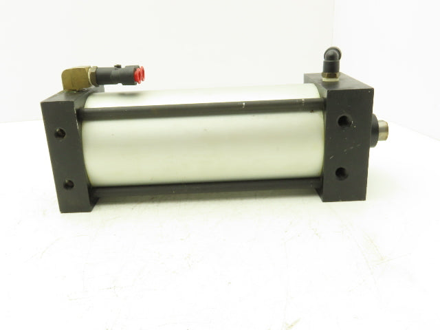 Norgren Pneumatic Air Cylinder 4" Bore 8" Stroke 250 PSI Bottom Tapped