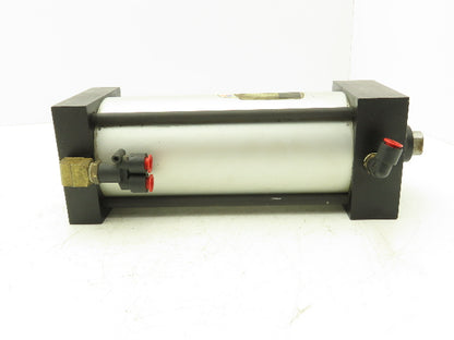 Norgren Pneumatic Air Cylinder 4" Bore 8" Stroke 250 PSI Bottom Tapped