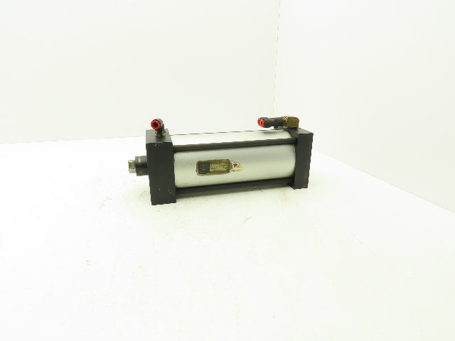 Norgren Pneumatic Air Cylinder 4" Bore 8" Stroke 250 PSI Bottom Tapped