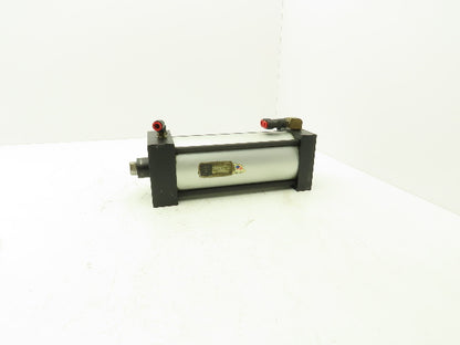 Norgren Pneumatic Air Cylinder 4" Bore 8" Stroke 250 PSI Bottom Tapped