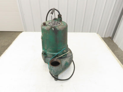 Pentair Myers MSWKV75VT20-R Submersible Sewage Sump Effluent Pump 2"NPT 115V