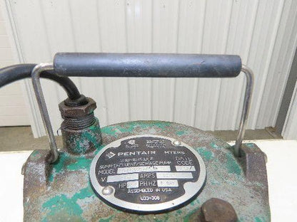 Pentair Myers MSWKV75VT20-R Submersible Sewage Sump Effluent Pump 2"NPT 115V