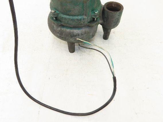 Pentair Myers MSWKV75VT20-R Submersible Sewage Sump Effluent Pump 2"NPT 115V