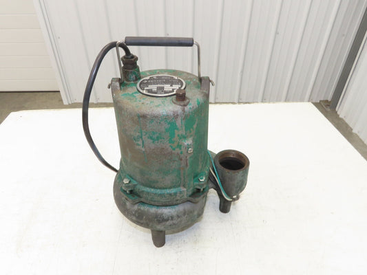 Pentair Myers MSWKV75VT20-R Submersible Sewage Sump Effluent Pump 2"NPT 115V