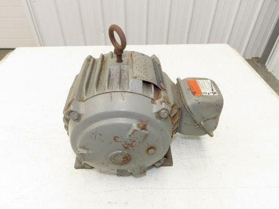 US Motors E056B AC Motor 1Hp 1774rpm 460v 3PH 182U Frame 7/8" Shaft TE