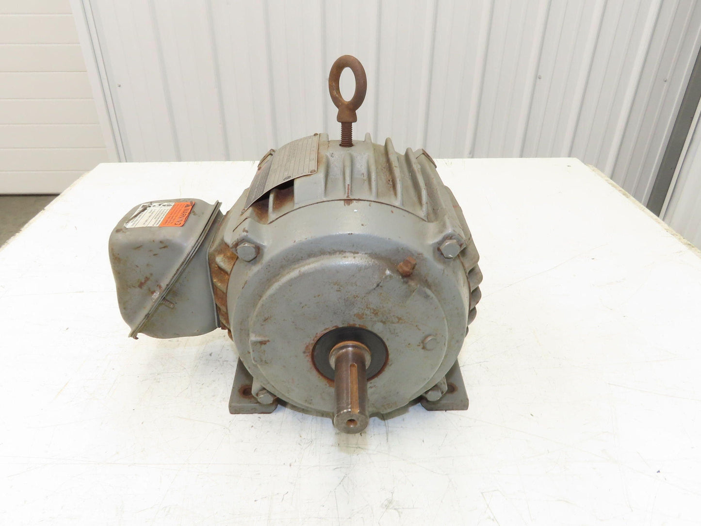 US Motors E056B AC Motor 1Hp 1774rpm 460v 3PH 182U Frame 7/8" Shaft TE