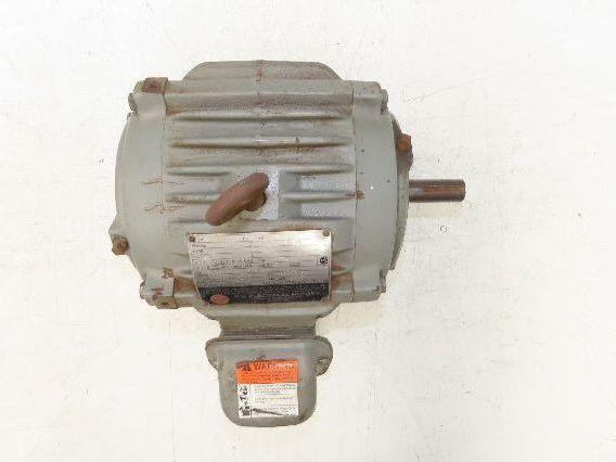 US Motors E056B AC Motor 1Hp 1774rpm 460v 3PH 182U Frame 7/8" Shaft TE