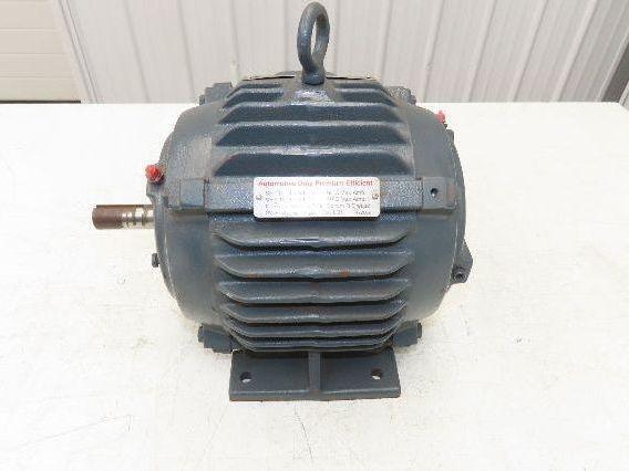 US Motors E056B AC Motor 1Hp 1765rpm 460v 182 Frame 7/8" Dia Shaft TE 1.5A