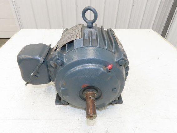 US Motors E056B AC Motor 1Hp 1765rpm 460v 182 Frame 7/8" Dia Shaft TE 1.5A