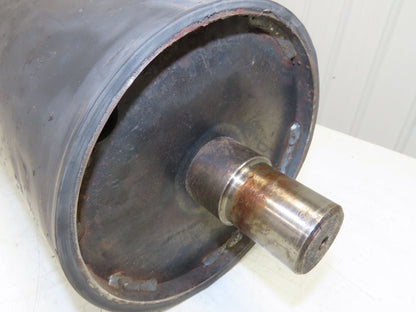 Hytrol 8"x 20.5" Center Drive Pulley 24" Conveyor 21"BF Motor Mount Ext Shaft 6"