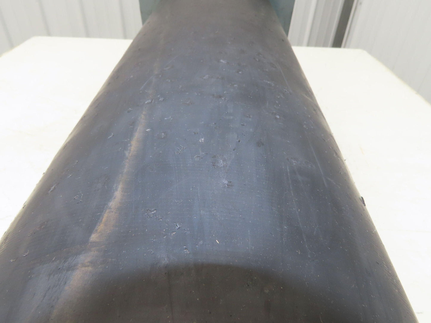 Hytrol 8"x 20.5" Center Drive Pulley 24" Conveyor 21"BF Motor Mount Ext Shaft 6"