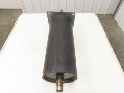 Hytrol 8"x 20.5" Center Drive Pulley 24" Conveyor 21"BF Motor Mount Ext Shaft 6"