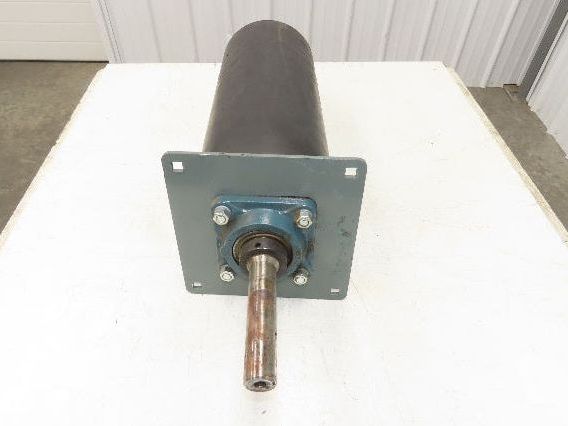 Hytrol 8"x 20.5" Center Drive Pulley 24" Conveyor 21"BF Motor Mount Ext Shaft 6"
