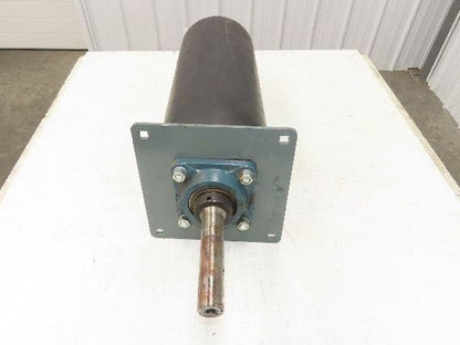 Hytrol 8"x 20.5" Center Drive Pulley 24" Conveyor 21"BF Motor Mount Ext Shaft 6"