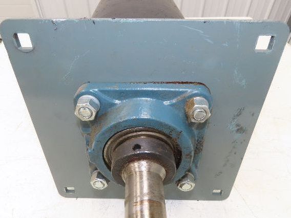 Hytrol 8"x 20.5" Center Drive Pulley 24" Conveyor 21"BF Motor Mount Ext Shaft 6"