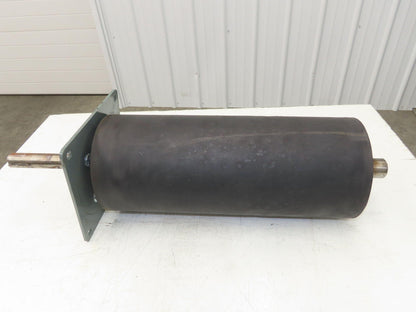 Hytrol 8"x 20.5" Center Drive Pulley 24" Conveyor 21"BF Motor Mount Ext Shaft 6"