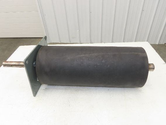 Hytrol 8"x 20.5" Center Drive Pulley 24" Conveyor 21"BF Motor Mount Ext Shaft 6"