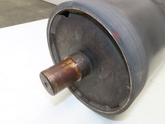 Hytrol 8"x 20.5" Center Drive Pulley 24" Conveyor 21BF Motor Mount Ext Shaft 10"