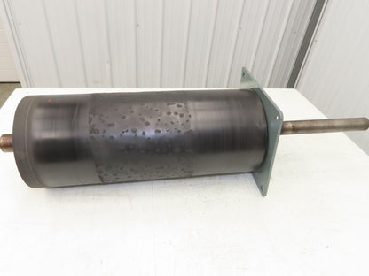 Hytrol 8"x 20.5" Center Drive Pulley 24" Conveyor 21BF Motor Mount Ext Shaft 10"