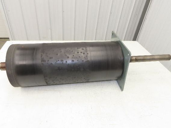 Hytrol 8"x 20.5" Center Drive Pulley 24" Conveyor 21BF Motor Mount Ext Shaft 10"