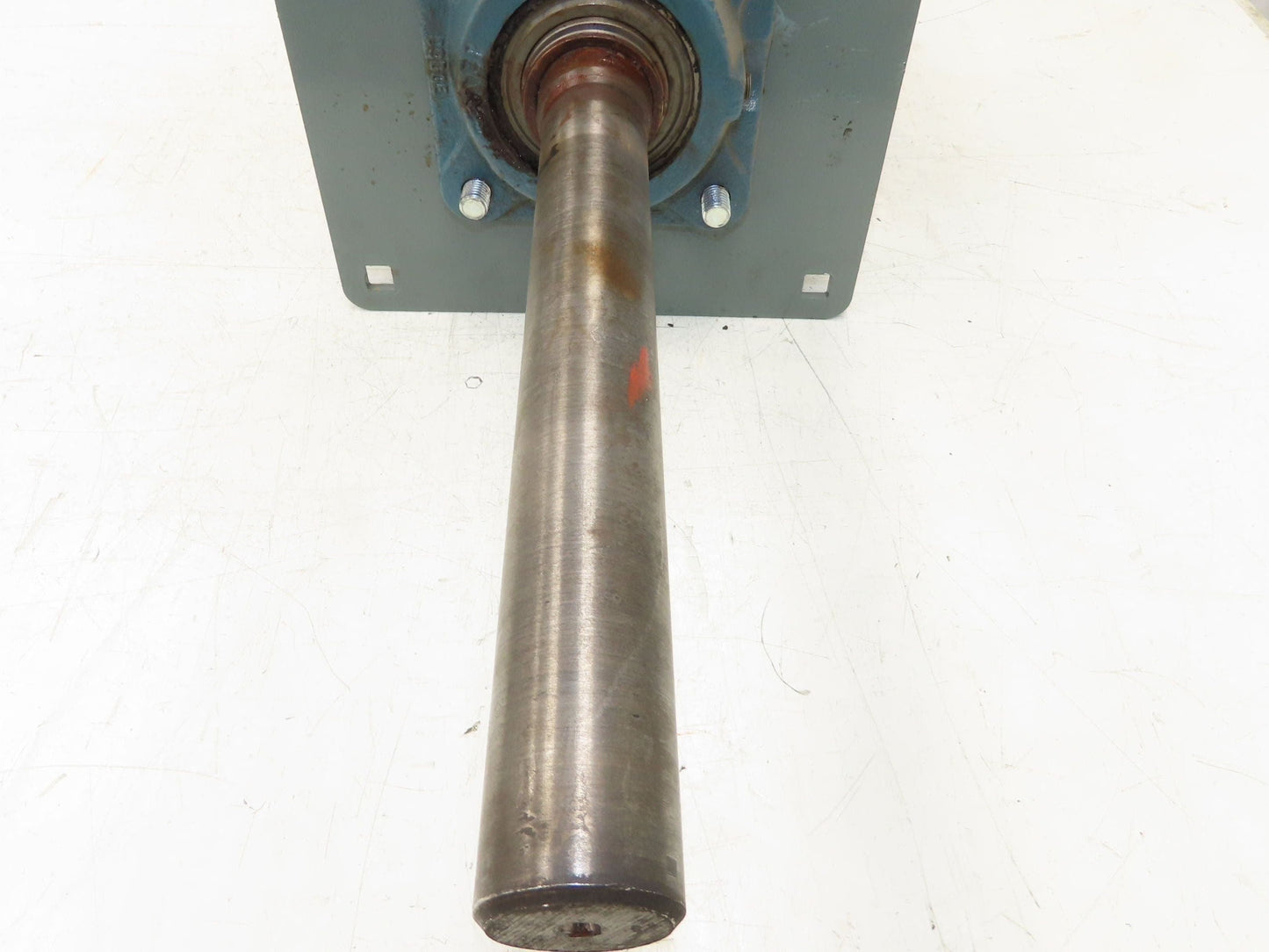 Hytrol 8"x 20.5" Center Drive Pulley 24" Conveyor 21BF Motor Mount Ext Shaft 10"