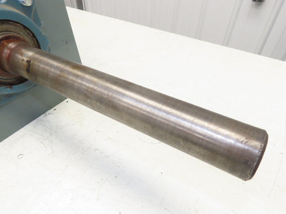 Hytrol 8"x 20.5" Center Drive Pulley 24" Conveyor 21BF Motor Mount Ext Shaft 10"