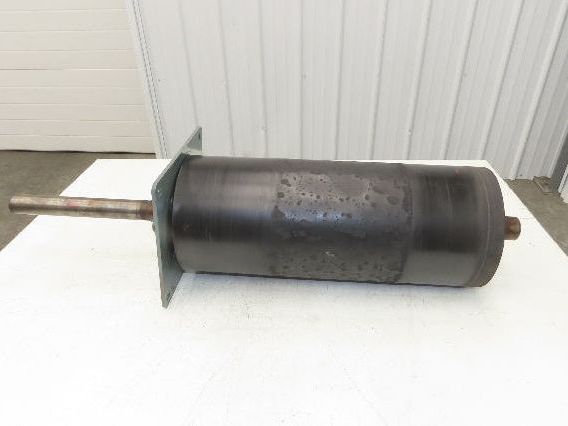 Hytrol 8"x 20.5" Center Drive Pulley 24" Conveyor 21BF Motor Mount Ext Shaft 10"