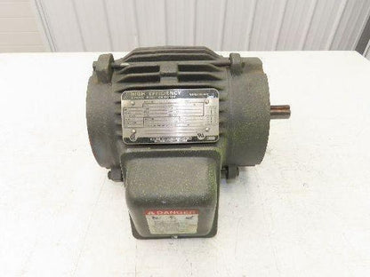Toshiba B1/24ELC2AM02 AC Motor 1/2Hp 1735rpm 230/460v 3Ph 143TC Frame TENV