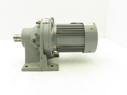 Sumitomo CNHM-02-4090-YC Inline Gear Motor 35:1 Reducer 50rpm 1/4Hp 230/460V 3PH