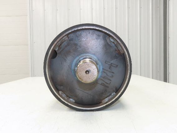 Hytrol 8"x 14.5" Center Drive Pulley 24" Conveyor 21BF Motor Mount Ext Shaft 10"