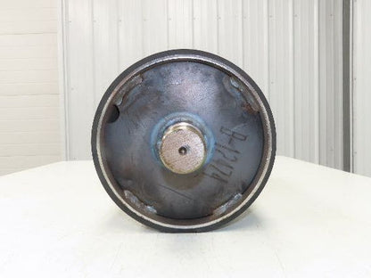 Hytrol 8"x 14.5" Center Drive Pulley 24" Conveyor 21BF Motor Mount Ext Shaft 10"