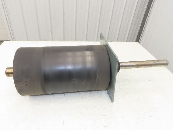 Hytrol 8"x 14.5" Center Drive Pulley 24" Conveyor 21BF Motor Mount Ext Shaft 10"